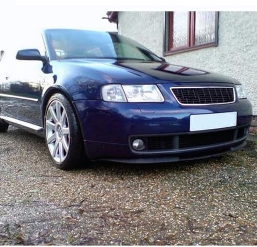 Pour Audi A3 8L S3 Cupra Becquet de pare-chocs avant Spoiler Lèvre Kit carrosserie Noir (3 pièces)