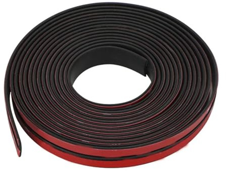 Borde de ventana, tira de sellado de techo for parabrisas, aislamiento acústico de goma, Protector de sellador de parabrisas de techo automático, sellos de ventana impermeables(14x22mm)