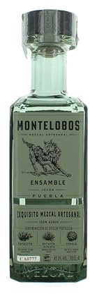 Montelobos Ensamble Mezcal – Mezcal aus 100% Agave – Sanft geröstet über Vulkanstein – Authentisch, charaktervoll & ausgewogen – 1x 0,7L Genuss aus Mexiko