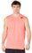 adidas mens Training Sleeveless Tee HEAT.RDY Signal Pink Small