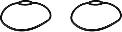 Blmirror 2X Tauchen Silikon Atemregler Halskette Halter Flexibles Mundstück Atemregler Halskette Ring Oktopus Halter 18cm Schwarz