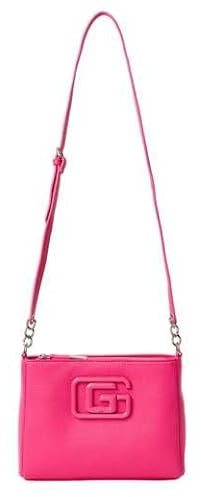 Gaelle GAACW00127 Sac à bandoulière, confortable, pratique et polyvalent avec logo fuchsia. 24 x 19 x 4 cm, fuchsia