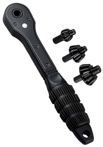 Renopfect Set di chiavi a cricchetto, per mandrino e mandrino – Multifunzionale a doppia testa cricchetto per riparazione auto installazione sanitaria – Montaggio elettronico di