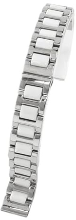 Uhrenarmbänder aus Keramik und Edelstahl eignen sich for traditionelle Herren- und Damenuhren. Die Armbandgrößen liegen zwischen 20 und 22 mm.(A,20mm)