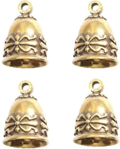 4 pezzi campanelli da appendere in ottone antico vintage tintinnio per decorazioni domestiche campanellini in ottone vin