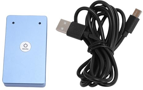 BONKZEBU USB-mikrofon AI Brusreducering Dual Channel, 360 Graders Rundstrålande Pickup MagneticMic för Livestreaming Inspelning Av Spel, Kristallklar Sångmikrofon (Jewel Blue)