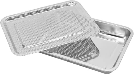 Plant Sprouting Tray | Reusable Cultivation Tool,Stainless Steel Growing Trays,for Indoor Gardening Greenhouse Hydroponics Transplantation Microplants