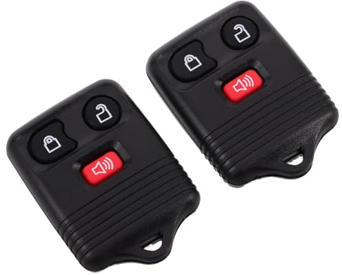 LIGHTAOTAO Portachiavi Telecomando Auto 3 Pulsanti 2 Pezzi Compatibile con Veicoli 315mhz Plastica Sostitutivo Accesso senza Chiave per Ingresso Rapido e Sicuro