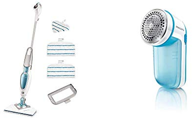 Black & Decker FSM1630-QS Balais Vapeur Filaire - 1600 W - Réservoir : 460 ML - 4 Accessoires + Philips GC026/00 Rasoir Anti-Bouloche/Anti-Peluche