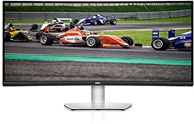 2021 Il più nuovo monitor Dell 27 QHD 1440p (2560 x 1440) IPS ultrasottile lunetta frequenza di aggiornamento 75Hz FreeSync ADM HDMI DisplayPorts altoparlanti integrati certificazione VESA argento