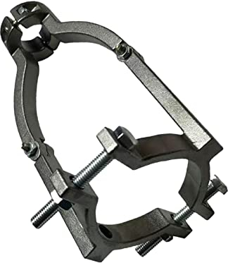 LOVIVER Vierkantbohrer-Adapter, Ganzstahl-Vierkantbohrer-Montagehalterung, Zubehör für Bohrhömmer, Vierkantlochbohrer Bohreradapter, Silber