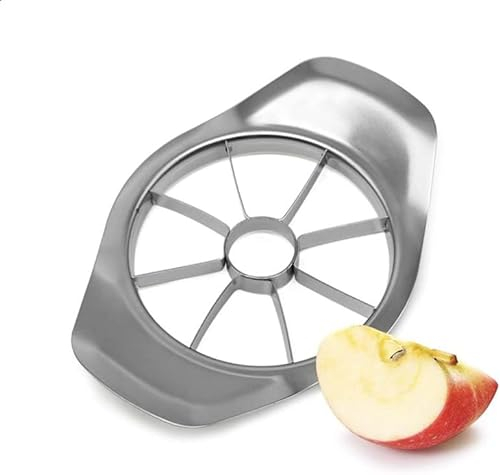 Cortador de Manzanas 3 en 1 Cortador de Frutas de Acero Inoxidable, Multifuncional Pelador de Manzanas para Hogar y Cocina 11 * 15cm