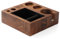 Pevfeciy Tamperstation Holz Coffee Tamping Station Tamper Station mit Knock Box, Barista Zubehör,58mm