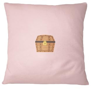 Bona Basics, Funda de cojín Decorativa, decoración del hogar, para sofá, cafetería, Tamaño: 45X45 cm, Color: Rosa Claro