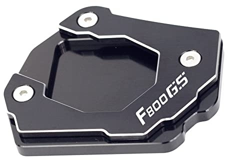 SeitenstäNder Verbreiterung Fit -Verwendung for BMW F800 F 800 GS 2018-2020 F800Gs Abenteuer 2018-80 0gs Motorrad -Seitenständer Kickstand Pedal Fußplatte Vergrößerung Extender SeitenstäNder Motorrad(