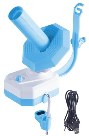 Avvolgitore automatico per filati, avvolgicavo elettrico, regolabile, avvolgicavo automatico per uncinetto, lavoro a maglia, cucito