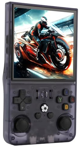 R36MAX Retro Handheld Game Console, 4 Zoll 720x720 Bildschirm, Unterstützt 30 Emulatoren, Tragbare Open -Source -Linux -System -Videospielkonsole, 4000mah