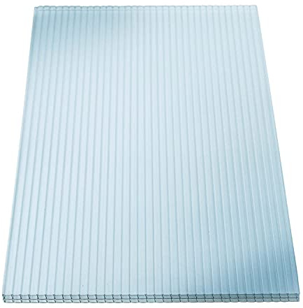 KAISER plastic® Doppelstegplatten 16/20 | Xtra Strong (PC) | 120 cm Breite x 250 cm Länge | 5er Set | Farbe: Klar und UV-geschützt