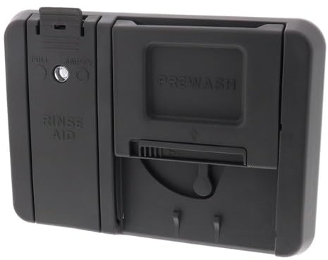 Replacement Part #W11412300 - Universal Dishwasher Detergent & Rinse Aid Dispenser, 2-in-1 Soap Dispensing Component