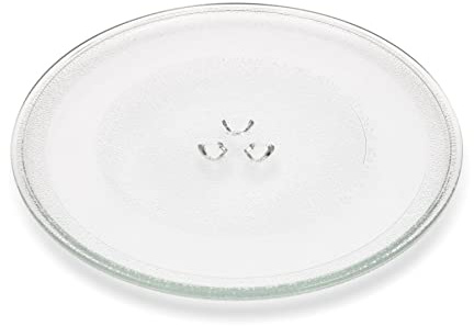 KGA SUPPLIES Universal Glass Turntable Plate for all makes of Microwave Oven (255mm / 10 Dia