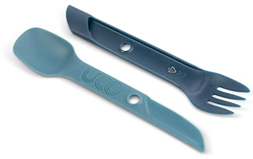 UCO Recycled ECO Switch Spork 2-Piece Integrated Camping and Outdoor Utensil Set