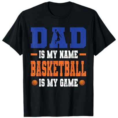 Abbigliamento da uomo per giocatore di basket papà basket Maglietta