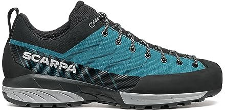 Scarpa M Mescalito Planet Blau-Schwarz - Atmungsaktiver Leichter Herren Zustiegsschuh, Größe EU 43.5 - Farbe Petrol - Bl