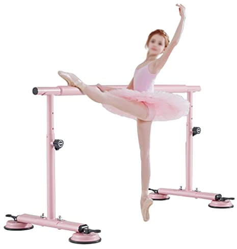 Ballettstange Ballett-Tanzstangen aus Stahl for den Hausgebrauch, bewegliche Hebe-Verlängerungsstange mit Schaumstoffschutz, kann EIN Gewicht von 500 kg tragen (Size : 1m/3.3FT)