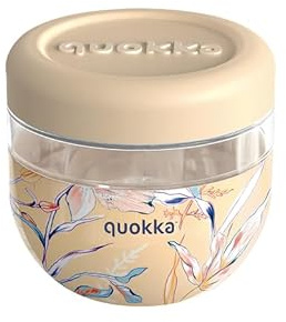 Quokka BUBBLE VINTAGE FLORAL | CONTENITORE PER CIBO IN MS CON COPERTURA IN SILICONE 770 ML