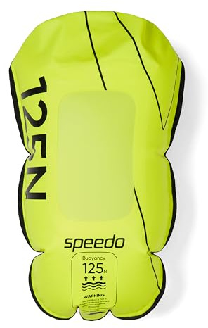 Speedo Unisex-Adult Tow Float With Dry Bag |Training Aid | Open Water Swimming, Check, 42