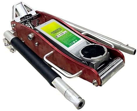 Anhängerheber Heavy-Duty 3T Aluminium-Eisen-Horizontal-Hydraulik-Wagenheber, Luxus-Hydraulik-Wagenheber mit niedrigem Chassis und niedriger Position, komplett aus Aluminium Für Anheben von Wohnmobilan