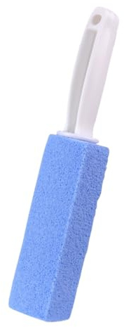 Bimsstein Reinigungsstein für Toilette mit Griff, Bimsstein Toilettenreiniger, Cleaning Block WC, Putzstein für Fußpflege, Waschbecken (Blue A)