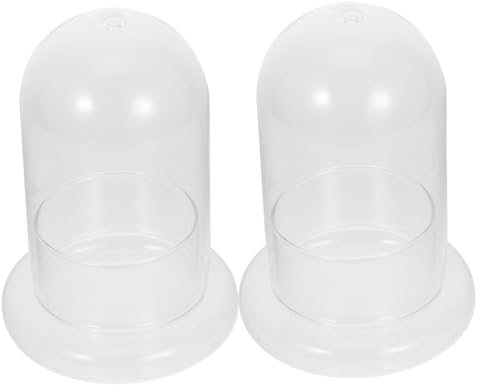 CIYODO Ökologische Glasflasche Moosflasche 2 Stück Mikrolandschafts Flasche Aus Borosilikatglas Mit 8mm Loch Zur Heim Und Pflanzendekoration