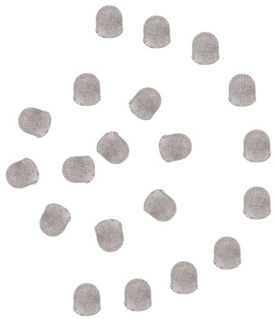 sourcing map 10Pcs Replacement Fiber Mesh Tips For Stylus Pens 9mm Suitable For Capacitive Touch Screen,High Sensitivity,Soft,No Scratch Screen Pen Tip