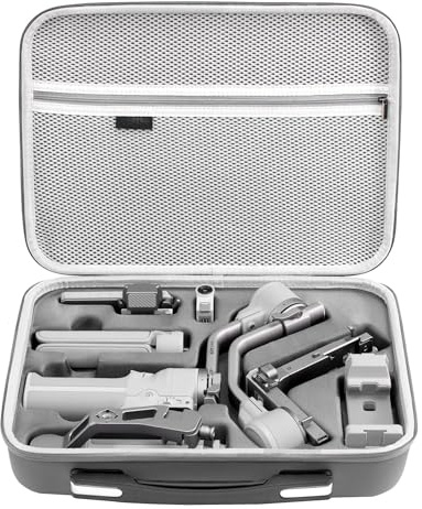 RS 4 Mini Borsa, Pelle PU Portatile, Borsa da Viaggio, Borsa da Viaggio con Tracolla per DJI Ronin RS4 Mini Combo, Stabilizzatore Gimbal e Accessori