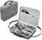 RS 4 Mini Bolsa de Cuero PU Almacenamiento Portátil Bolsa de Viaje Bolsa de Almacenamiento con Correa de Hombro para DJI Ronin RS4 Mini Combo, Gimbal Estabilizador y Accesorios