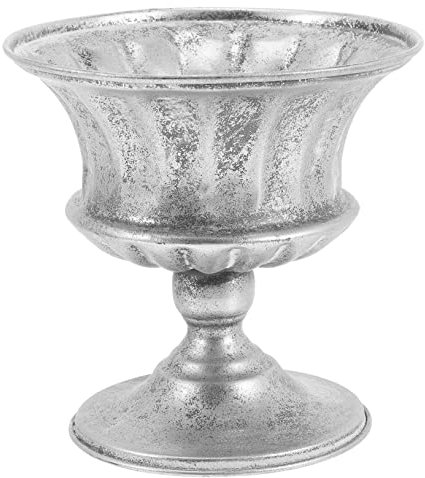 Homoyoyo Vintage Amphore Blumentopf Im Pokal-Design – Rustikaler Übertopf Für Pflanzen - Blumenvase Und Dekoration Im Landhausstil Ideal Als Pflanzschale Für Garten Und Innenräume