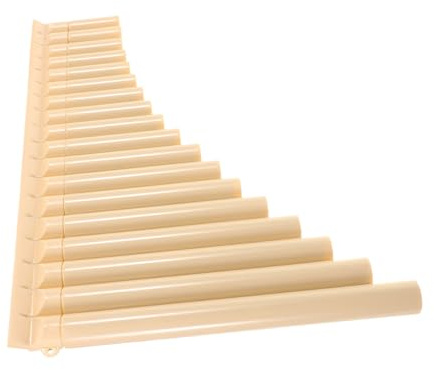 HONITANO Multifunctional Panpipes with 18 Pipes Abs Plastic Pan Flute Traditional Flute Musical Instrument Lightweight and Beginner Friendly for School Use and Graduation Time Performance