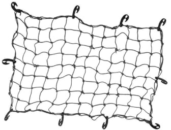 Zambuph Red elástica Extensible para Remolque de Coche, portaequipajes, Cuerda elástica para Equipaje, Red de Carga Flexible y Ajustable