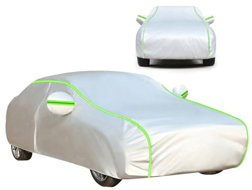 Car Cover for Jaguar XK 2007-2014 (479.4 x 189.2 x 132.9cm),All-Weather Car Cover-Waterproof + Dustproof + UV Protection,Bird Dropping Resistant with Reflective Strips