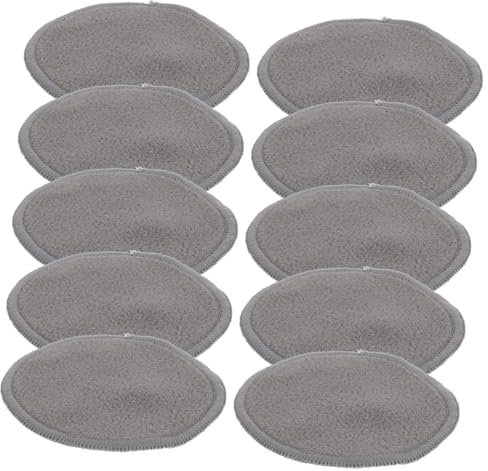 TOPPERFUN 13 Stück Teiliges Bambusfaser Abschminkpads mit Fingerdesign und Baumwollnetzbeutel Wiederverwendbar Sanftes Make up Entfernen und Effektive Gesichtsreinigung für Damen und