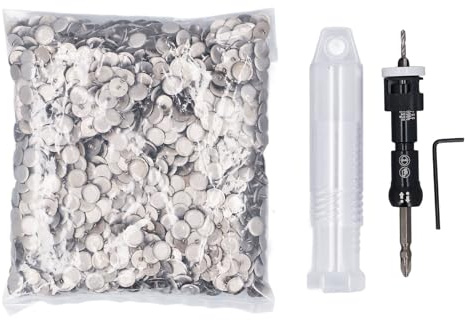 TALADRO AVELLANADOR LÍMITE DE PROFUNDIDAD AJUSTABLE PARA ABRIDOR DE AGUJEROS PARA TORNILLOS DE CARPINTERÍA