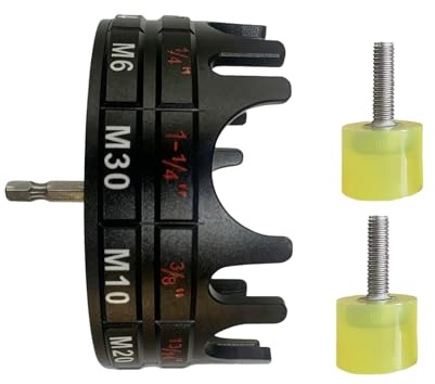 Générique Serre-Écrou pour Tiges Filetées,Mèche De Perçage Pour Boulons À Queue Hexagonale - De Démonte-Écrous À Libération Rapide,Pour Technicien Maintenance Construction Atelier Industriel Outil