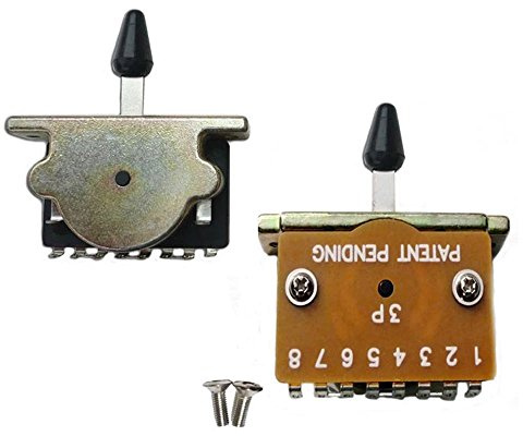 Telecaster Compatible 3 way Pickup Selector Switch for Squier/Import ModelsÊ - Black Tip