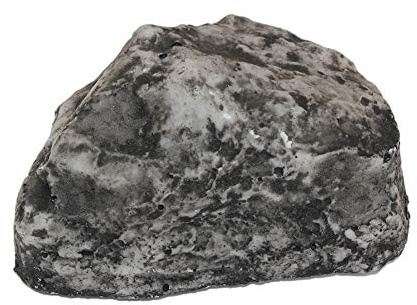 Forart Hidden Rock Key Box, Gray Camouflage Stone Diversion Safe Looks & Feels Like Real Stone Rock, Safe for Outdoor Garden or Yard