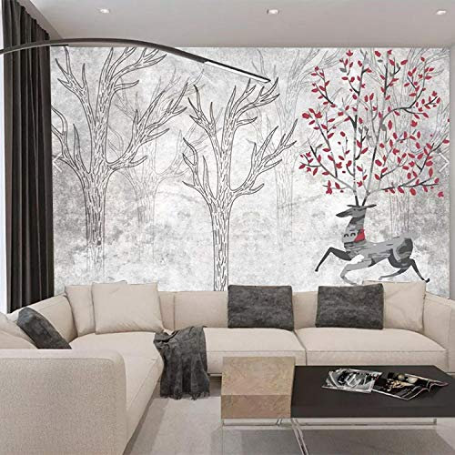 Papiers peints, papiers peints-3d en trois dimensions de style européen peintures murales de papier peint salon TV fond mur papier papier peint 3d foot gris noir poster pierre photo salon-250cm×170cm