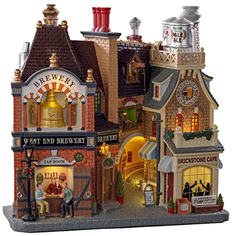 Lemax - Beersmith Row 05618 Fassade Brauerei Weihnachtsdorf Winterdorf