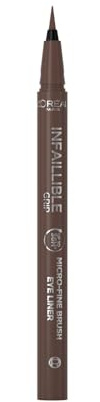 L'Oréal Paris Matita Eyeliner Liquida Infaillible Micro Liner, Punta Micro per un Tratto Fluido, Preciso ed Intenso, Resistente ad Acqua e Sudore Fino a 36H, Tonalità: 03 Ancient Rose
