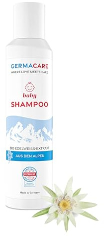 GERMACARE Baby Shampoo – 200 ml – mildes Babyshampoo für Haarwäsche von Babys und Kindern – ph neutrales Shampoo zur Babypflege