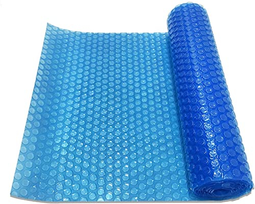 Pool Solarfolie Poolabdeckung Blasen-Solar-Pool-Abdeckung, Blau, Rechteckige Oberirdische Pools, Whirlpool-Isolierfolie, Schwimmende Decke, wasserdichte, Staubdichte Schutzabdeckung (Size : 4m x 8m(1